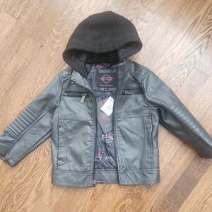 Urban Republic Kids Charcoal Gray Jacket with Hood